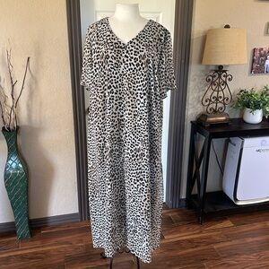 Catherine’s Leopard Print Plus Size Dress